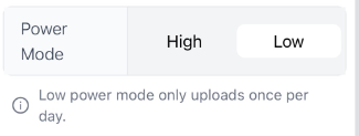 Re-assigning cameras to groups, low power mode