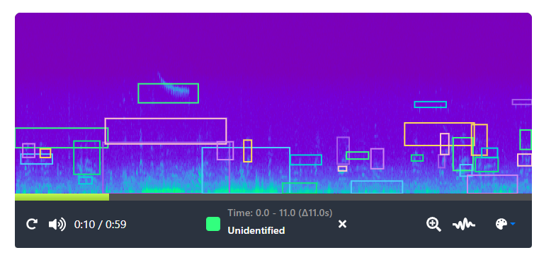 DOC AI Cam: audio bird monitoring